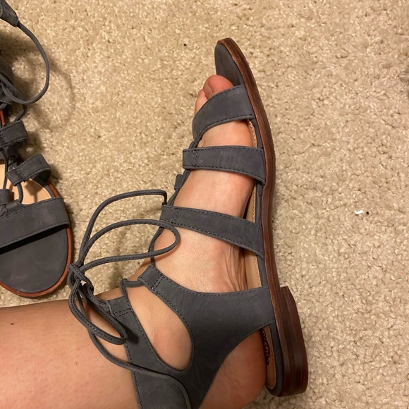 Blue Vince Camuto Lace-Up Sandal - Picture 6 of 6